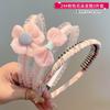 Diadema para el cabello de niña, Princesa, Accesorios para el cabello suelto, Lazo rosa bebé, Aro para el cabello a presión, Tarjeta para el cabello de niña, Tocado