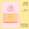 Série Sanrio Desenho Animado 3D Hello Kitty e Pacha Dog Molde para Biscoito Simulação Argila DIY