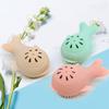 Novas Asas Silicone Baleia Escova Facial Manual Dupla Face Massageador Limpador Limpeza Facial Pequena Baleia Escova