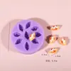 Mini Brinquedo de Comida Squishy Molde Hambúrguer Queijo Pão Baguete DIY Moldagem Manual Molde de Silicone
