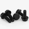 GB5787 preto 10.9 grau parafuso sextavado com flange aço liga 40Cr M6M8M10-M20 cabeça chata com dentes