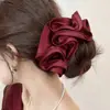 Acessório de cabelo scrunchie casual e elegante para mulheres, Lenço quadrado de alto valor estilo francês para prender o cabelo, Novo acessório de cabelo estilo coreano 2026
