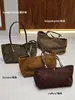 Bolso de mano para mujer Otoño/Invierno 2026 nuevo estilo retro moda cuero mate bandolera de alta gama gran capacidad bolso tote