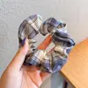 Colección de Gomas para el Pelo de Intestino Delgado de Verano Gomas para el Pelo Coreanas Versátiles Gomas para el Pelo de Estilo Universitario Fresco Bandas de Goma Accesorios para el Cabello Tocado para Mujer