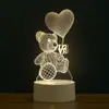 Luz de Noche 3D Transfronteriza Lámpara de Mesita de Noche USB Adornos Lámpara LED de Ahorro de Energía Logo Aniversario Corporativo Regalo Conmemorativo de Graduación