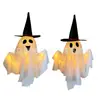 Adornos de Fantasma Brillante para Halloween, Sombreros de Bruja, Luces Ambientales, Accesorios de Decoración para Escena de Fiesta