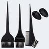 Tabla para mechas de fibra de carbono transfronteriza, Tabla para teñir el cabello, Peine de punta y cola para mechas, Pinza de posicionamiento, Cepillo para bordes, Set para teñir el cabello