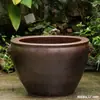 Maceta Grande para Plantar Árboles Extra Grande Jarra Grande Rural de Estilo Antiguo Jarra para Encurtir Chucrut Adorno de Agua Corriente Cerámica para Verduras Encurtidas Estilo Antiguo