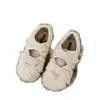 Zapatos Peludos de Velour Estilo Caliente Moda Mujer 2026 Otoño Invierno Nuevos de Velcro Fácil de Poner Zapatos para Mamá Embarazada Zapatos Cálidos Postparto