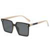 Nueva Moda Mi Gafas de Sol para Uñas para Mujer Charlatanería Celebridad en Línea Mismo Estilo Gafas de Sol de Caja para Hombre Gafas de Sol de Moda para Fotografía Callejera