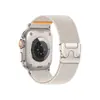 Bandas Elásticas para Apple Watch Ultra 3/2, Correa de 49 mm / 46 mm / 40 mm / 44 mm / 45 mm / 41 mm / 42 mm / 38 mm, Correa de Tela de Nylon, Cremallera, Banda Deportiva para Apple Watch 11/10 iWatch 9