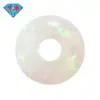 Huagang Gema Buraco Cheio Esférica Opala Imitação de Opala Gema Solta Opala Artificial Brincos Pedra Principal Op65