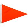 Bandera de Señalización Marina Transfronteriza 30x45cm Triangular Diseño Personalizado Bandera de Señalización de Mano Bandera de Barco Náutico con Colores Opcionales