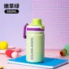 Copo Térmico de Aço Inoxidável Colorido de Camada Dupla com Tampa Pop-Up, Modelo 2025, para Homens e Mulheres, Grande Capacidade, Copo Térmico Moderno Estilo Ins