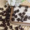 Citrino Natural Melka Ocho Accesorios Perforados Sueltos Venta al por Mayor DIY Cadena para Teléfono Móvil Accesorios de Joyería Hechos a Mano