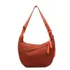 Bolsa de Grande Capacidade para Dumplings para Mulheres 2025 Nova Leve Bolsa Transversal Bolsa para Aula e Trabalho Bolsa Casual de Lona de Nylon
