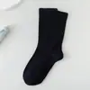 Meias 100% Algodão Femininas para Primavera e Outono, Meias Sem Costura, Meias de Algodão Puro para Verão Estilo Slouch, Meias Zhuji, Meias para Gestantes, Meias de Cano Médio Atacado