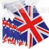 Banderines de Cadena Bandera Americana 5.5In*8.2In Banderas Decorativas para el Día de la Independencia 20 Piezas Decoración de Cuadros Festivos para el Jardín