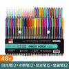 Caneta Marcadora Fluorescente Caneta de Desenho Colorida Caneta Glitter Caneta Gel Pastel Pincel de Grande Capacidade Caneta Marcadora para Caderno de Recados para Estudantes