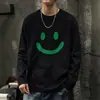 Nueva Camiseta Versátil de Cuello Redondo para Hombre Otoño 2026 Trendy Creativa Casual Sudadera Superior para Hombre LOGOTIPO Personalizable