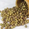 Zhicheng Sandalia Verde Natural Cuentas Sueltas Accesorios para Pulseras de Cuentas DIY para Hombres y Mujeres, Al Por Mayor
