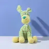Juguetes de Felpa para Masticar para Perros Grandes, Animales de Peluche Resistentes con Sonido Arrugado, Juguetes Interactivos Chirriantes para Perros Pequeños, Medianos y Grandes, Mantenlos Ocupados, Juguetes Grandes para Mascotas