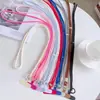 Cordão para Celular de Cor Sólida Pendurado no Pescoço Transversal Corda de Nylon de Dupla Utilização Forte e Durável Alça de Ombro Ajustável Portátil para Exterior Lote