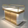 Armário de Exposição para Livros, Armário de Exposição para Joias Pintado em Aço Inoxidável com Fechadura, Balcão de Exposição à Prova de Poeira para Jade e Esmeraldas