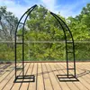 Nuevos accesorios para bodas: arco de cuerno de carnero, arco de cuerno de toro, soporte floral de hierro forjado, decoración de boda al aire libre, puerta floral arqueada