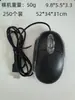 Ratón con Cable al por Mayor, Monitoreo de Seguridad para Oficina y Hogar, Ratón Óptico de Colores, Stock Listo del Fabricante