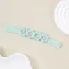 Accesorios para el Cabello Transfronterizos Europeos y Americanos para Niños, Diademas Suaves Multiflorales para Bebés que No Aprietan la Cabeza, Accesorios para la Cabeza de Bebés que Protegen la Fontanela