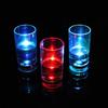 Taza LED de Colores Emisora de Luz se Ilumina al Verter Agua, Taza de Piña con Sensor Ktv Bar Taza de Cerveza que Cambia de Color Vaso de Plástico Transparente para Agua