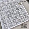 Pedras de Strass K9 Empilhadas Brilhantes Sem Base, Decorações de Unhas em Vidro Cristal de Gelo, Pedras de Strass para Unhas Ultra-Adesivas, Pedras de Strass Deslumbrantes