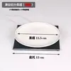 Configuração de mesa em alumínio espacial preto e cinza para sala de festa KTV: caixa de lenços, cinzeiro, fruteira e suporte de microfone conjunto