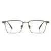 Gafas de medio aro de titanio puro para hombre, montura de gafas ensanchada de alta gama 90012, montura de gafas especial para caras grandes, montura de titanio, montura de cejas