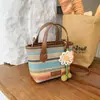 Bolsa Saco Transversal para Mulheres 2026 Nova Tendência de Verão Bolsa de Palha Versátil Retrô Bolsa de Ombro Transversal Bolsa Saco