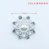 Nueva Venta Caliente Estilo Pequeño Hebilla Decorativa de Gama Alta Retro Accesorios para Botones de Abrigo Suéter Hebilla de Perla y Diamante Accesorios DIY