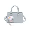 Bolso de Mano Estilo Nuevo para Mujer 2025, Bolso Cubo Cruzado de un Solo Hombro, Patrón de Cocodrilo, Moderno, de Moda, Lujo Ligero, Versátil, Gran Capacidad