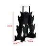 Estante Portátil para Mancuernas al por Mayor, Estante para Mancuernas y Barras de Fitness Comercial y para Entrenamiento Personal, Estante de Almacenamiento de Mancuernas de Tres Niveles para Uso en Casa para Hombres y Mujeres