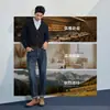 Camisa polo, suéter con cuello, cárdigan para hombre, tejido de punto de manga larga de alta gama, colección otoño/invierno, venta al por mayor desde una fábrica transfronteriza