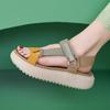 (Agotado, Sin Reemplazo) 1138-5 Modelo Nuevo 2026 Md Sandalias Ligeras Deportivas Casuales Cómodas de Suela Gruesa con Velcro