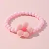 Pulseras de cuentas transfronterizas para niños, Pulseras para niñas pequeñas, Pequeños accesorios exquisitos, Accesorios personalizados estilo princesa de colores macarrón