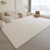Alfombra sencilla de estilo chino de área grande y cobertura total para sala de estar, alfombra de terciopelo bucle de alta gama para el hogar, a prueba de frío, antideslizante, manta para mesa de té, para piso