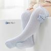 Calcetines de mosquitero para bebé verano malla fina medias para bebé muñeca dibujos animados rodilla de recién nacido calcetines de aire acondicionado