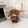 Conjunto de ropa para muñeca Labubu barbería retro, compatible con la 1ª, 2ª y 3ª generación de Labubu, atuendo de repuesto moderno