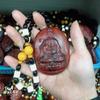 Colgante Pixiu de Palo de Rosa, Juguete de Madera, Artesanía, Adorno de Mano, Atrae Riqueza y Prosperidad