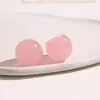 Cuentas Semisemicírculo Tridimensional Nuevas de 17 mm Accesorios de Resina de Colores Caramelo Accesorios para Pendientes y Llaveros DIY