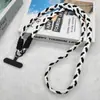 Novo Cordão para Celular Colorido Trançado Pendurador Transversal para Pescoço Corda de Cordão Anti-Perda para Celular Longa