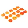 Mini estante para pan estante de frutas de simulación en miniatura modelo de plato de ratán adornos resina comida juguetes para casa de juegos infantiles