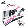 Atacado de Fabricante de Capacetes para Motocicleta para Homens e Mulheres, Capacetes Bluetooth Full-Face, Proteção Fresca Anti-Embaçante para Pilotagem de Veículos Elétricos